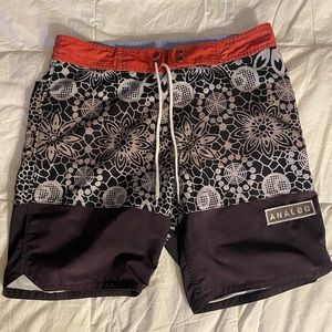 Analog board shorts